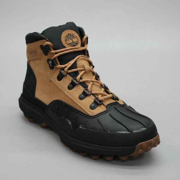 Timberland Men's 8 Converge Mid Lace-up Waterproof Wheat Ankle Duck Boots A5YKH - Picture 1 of 12